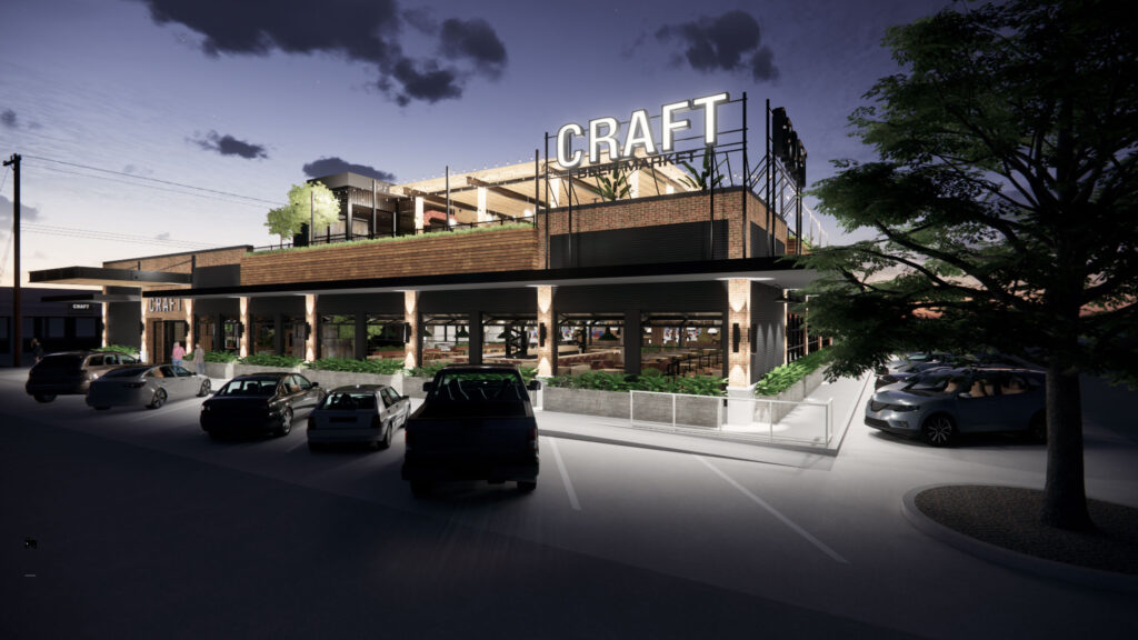 CRAFT Restaurant Beer Market Dallas Rendering 1